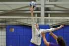 Volleyball vs Emerson  Wheaton College Women's Volleyball vs Emerson College. - Photo by Keith Nordstrom : Wheaton, Volleyball, VB2019